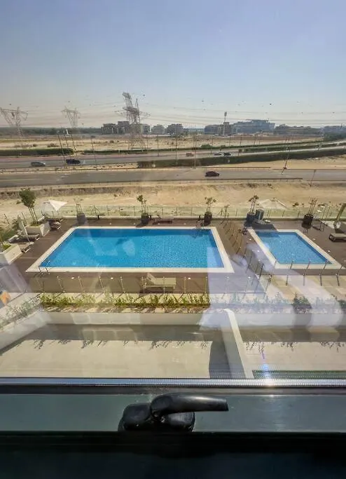 Naseem Modern Comforts 1-Bedroom Retreat In Meydan Dubai Apartment