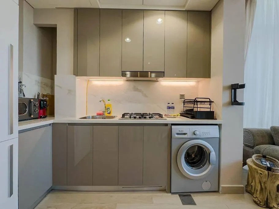 Naseem Modern Comforts 1-Bedroom Retreat In Meydan Dubai 0*,
